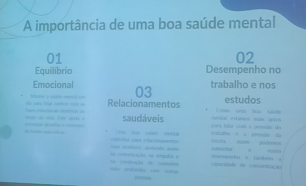 foto 9 da sessão de Saúde Mental