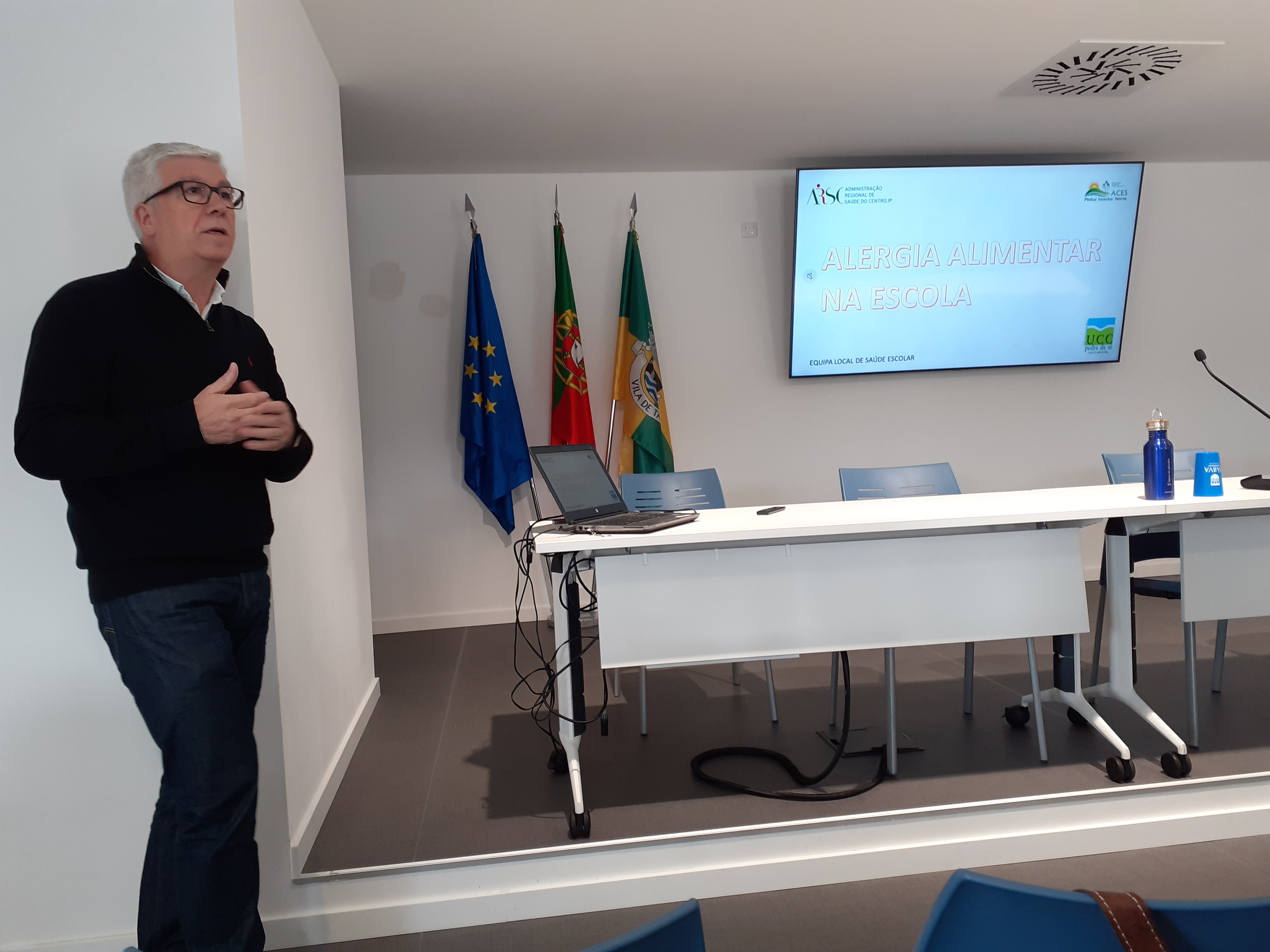 foto 2 da sessão sobre alergia alimentar na escola