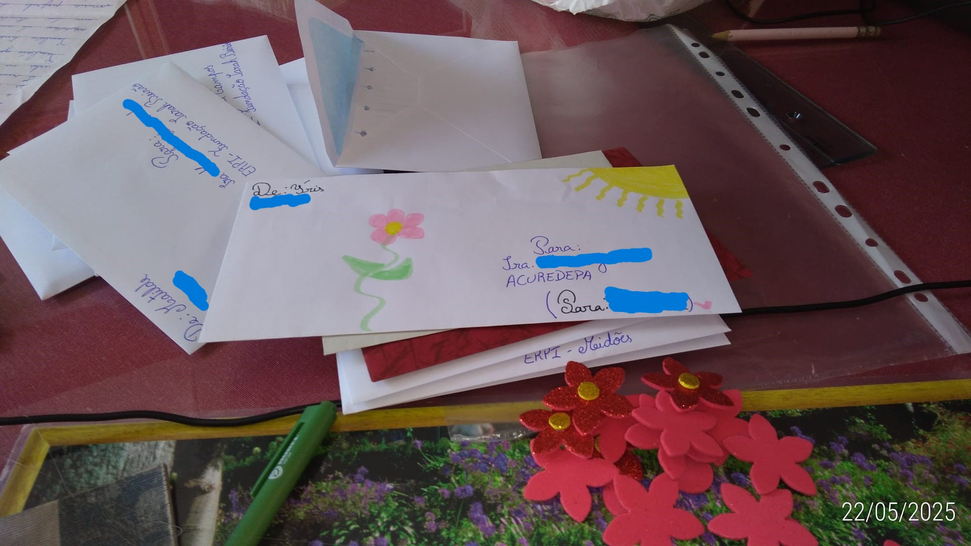 7 do projeto carta de amigo